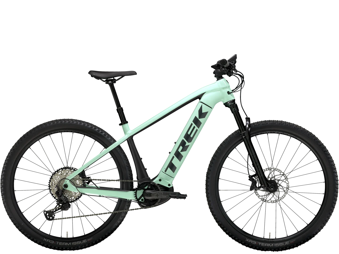 TREK POWERFLY 7 625W GEN 4 eMTB BIKE 2024 SATIN ALOHA GREEN/SOLID CHARCOAL