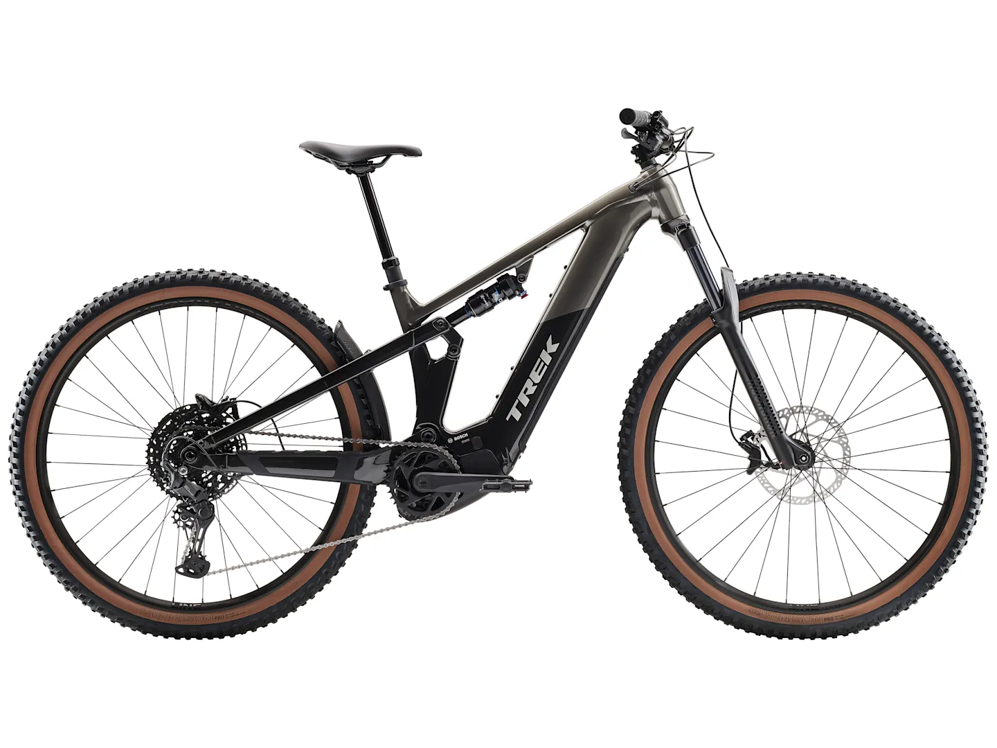 TREK POWERFLY FS+ 4 GEN 4 eMTB BIKE 2025 MERCURY/DARK WEB