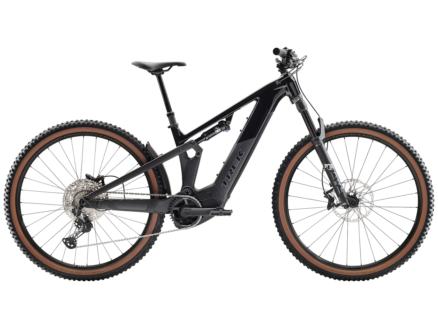 TREK POWERFLY FS+ 6 GEN 4 eMTB BIKE 2025 GLOSS DARK STAR/MATTE DARK WEB