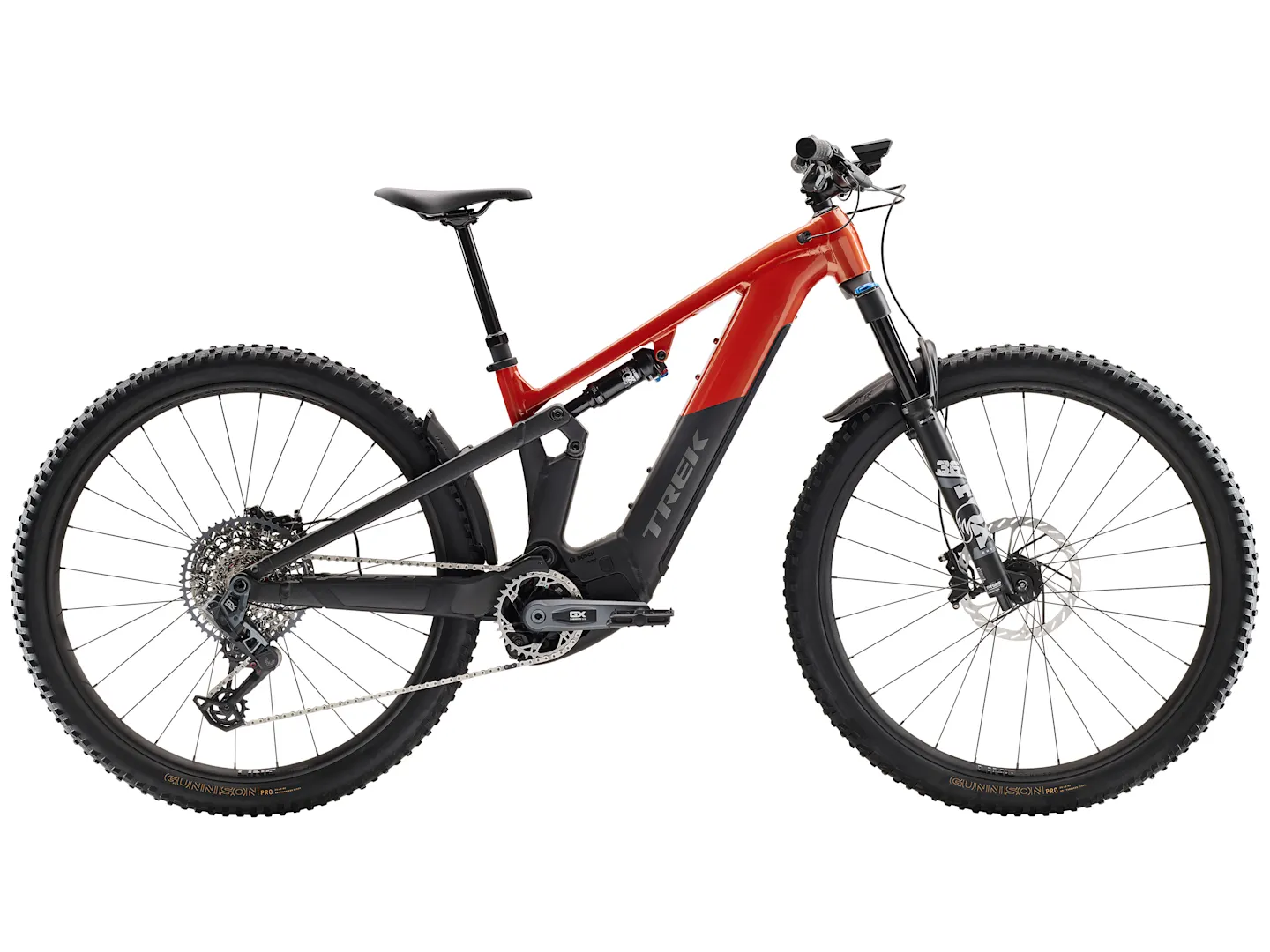 TREK POWERFLY FS+ 8 GEN 4 800Wh eMTB BIKE 2025 GLOSS LAVA/MATTE DARK WEB