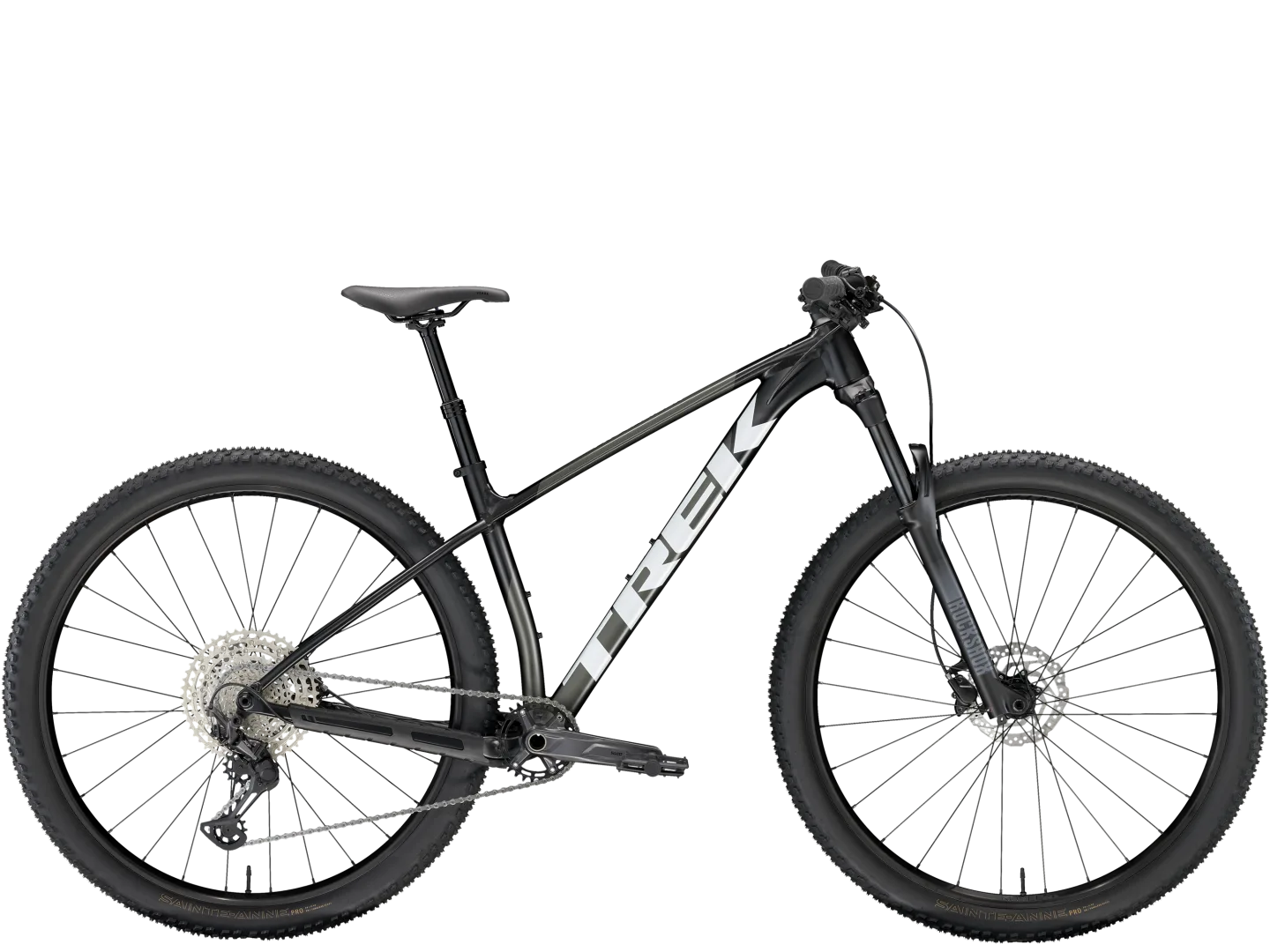 TREK PROCALIBER 6 HARDTAIL MTB BIKE 2025 SATIN TREK BLACK/LITHIUM GREY