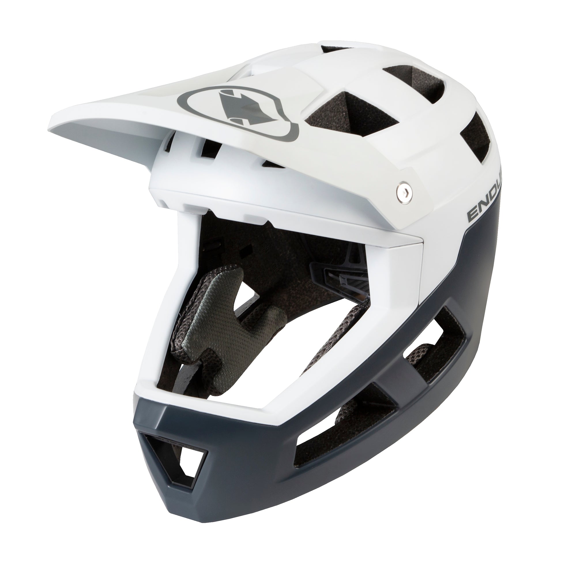 ENDURA SINGLETRACK FULL FACE HELMET WHITE