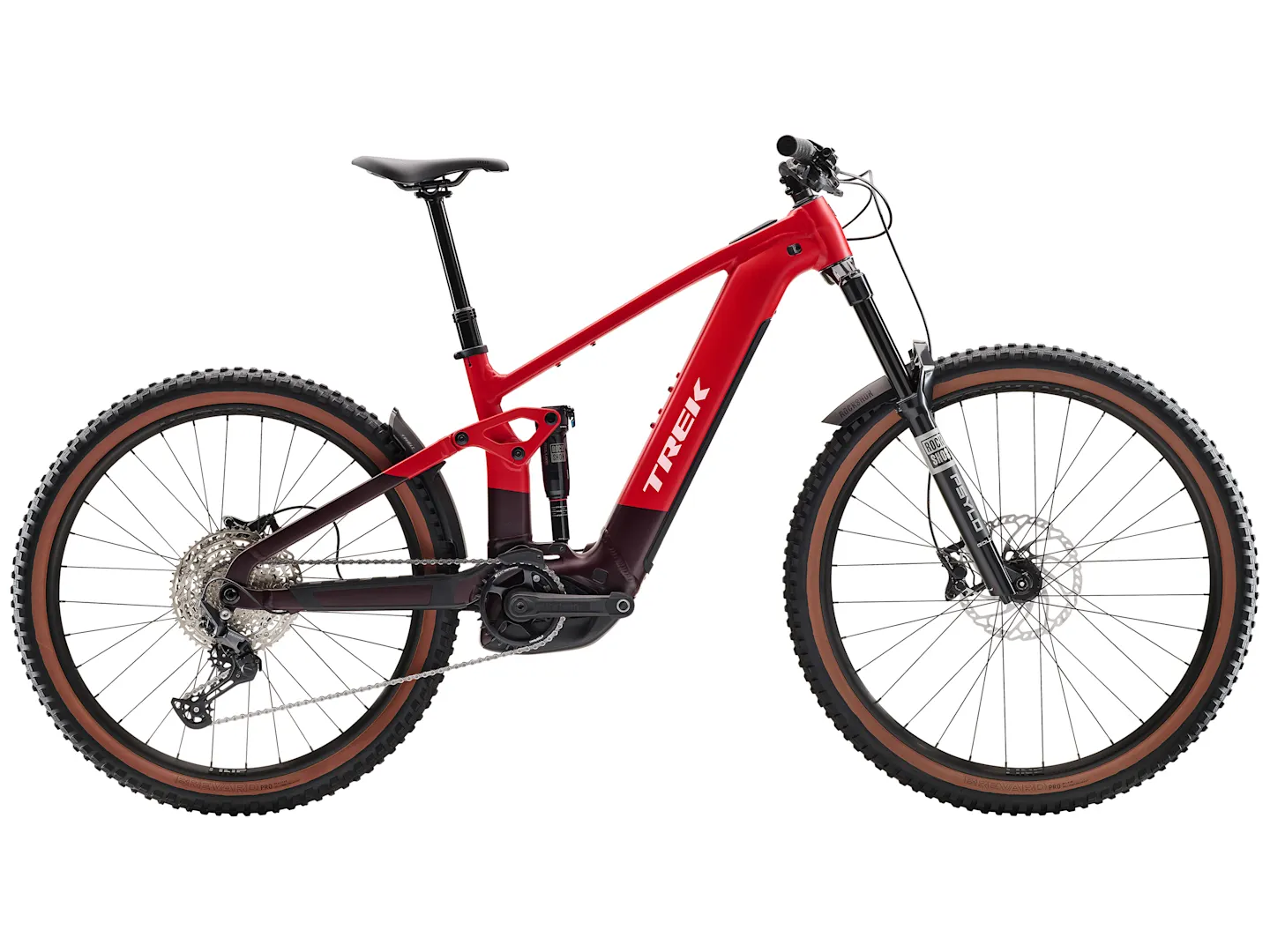 TREK RAIL+ 5 GEN 5 FULL SUSPENSION eMTB BIKE 2025 VIPER RED