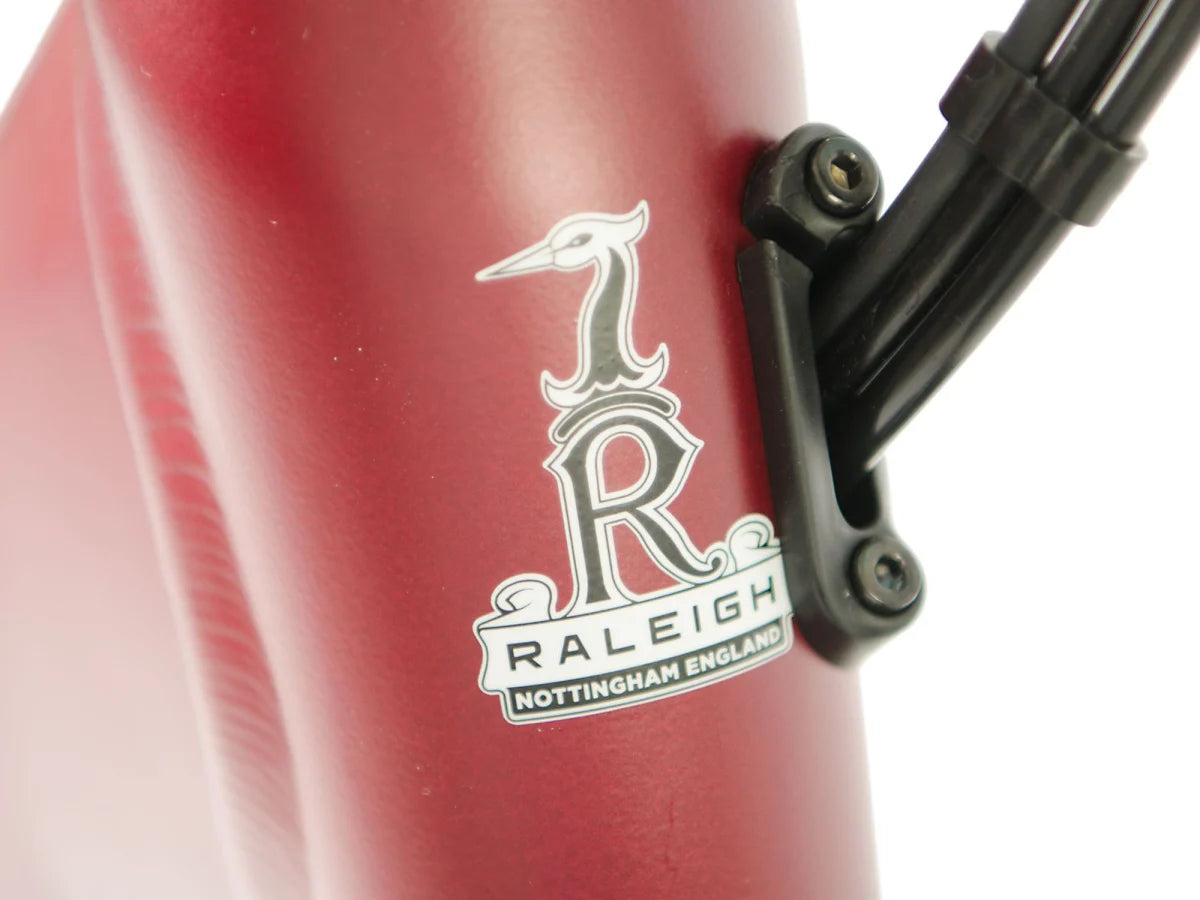 RALEIGH MOTUS TOUR CROSS BAR HYBRID eBIKE WITH HUB GEARS RED