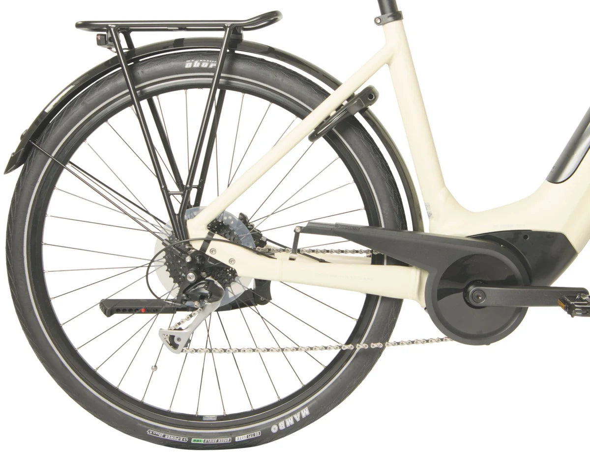 RALEIGH MOTUS GRAND TOUR STEP THROUGH HYBRID eBIKE CREAM