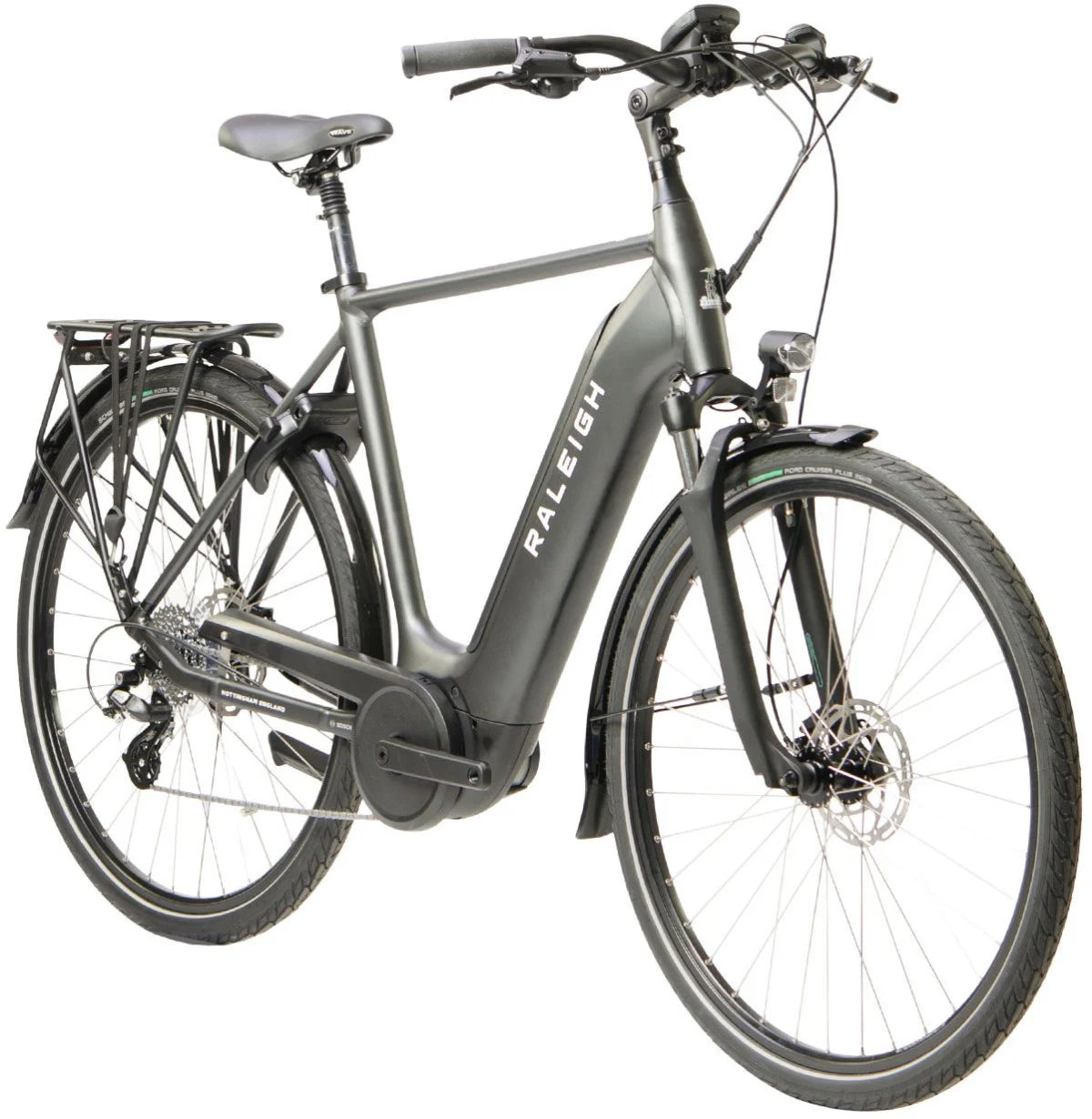 RALEIGH MOTUS TOUR CROSS BAR HYBRID eBIKE BLACK