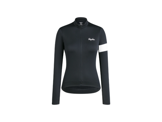 RAPHA WOMENS THERMAL LONG SLEEVED CYCLING JERSEY