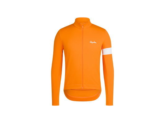 RAPHA WINTER CYCLING JACKET ORANGE