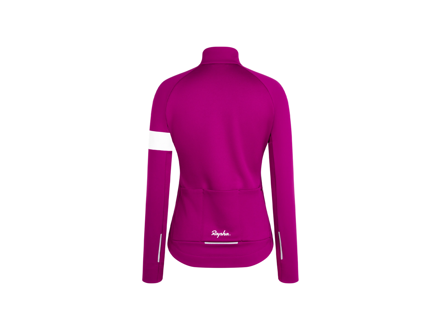 RAPHA WOMENS WINTER CYCLING JACKET DARK PINK