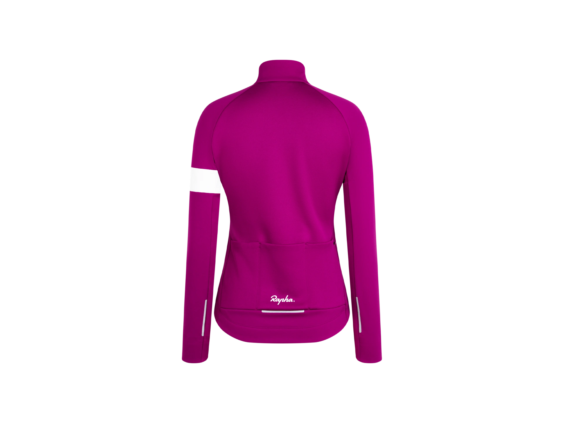 RAPHA WOMENS WINTER CYCLING JACKET DARK PINK