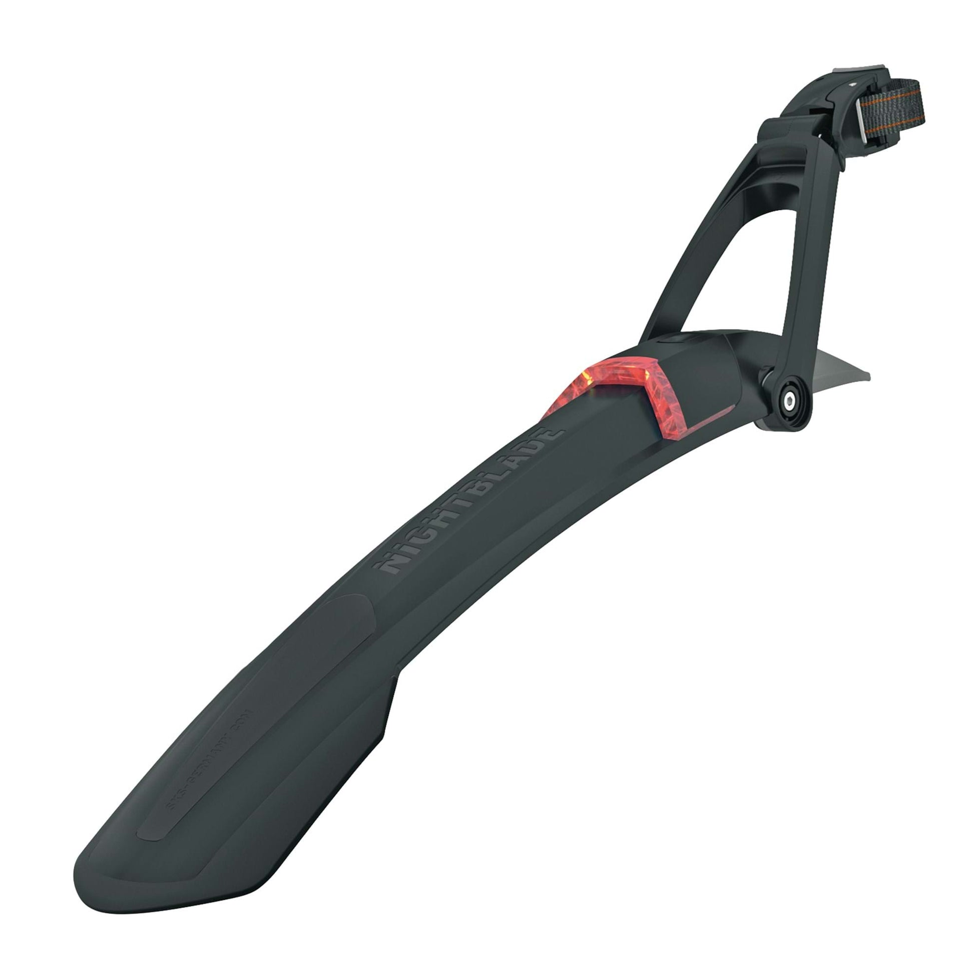 SKS NIGHTBLADE REAR MUDGUARD WITH INTEGRATED LIGHT FOR 26-27.5" WHEELS