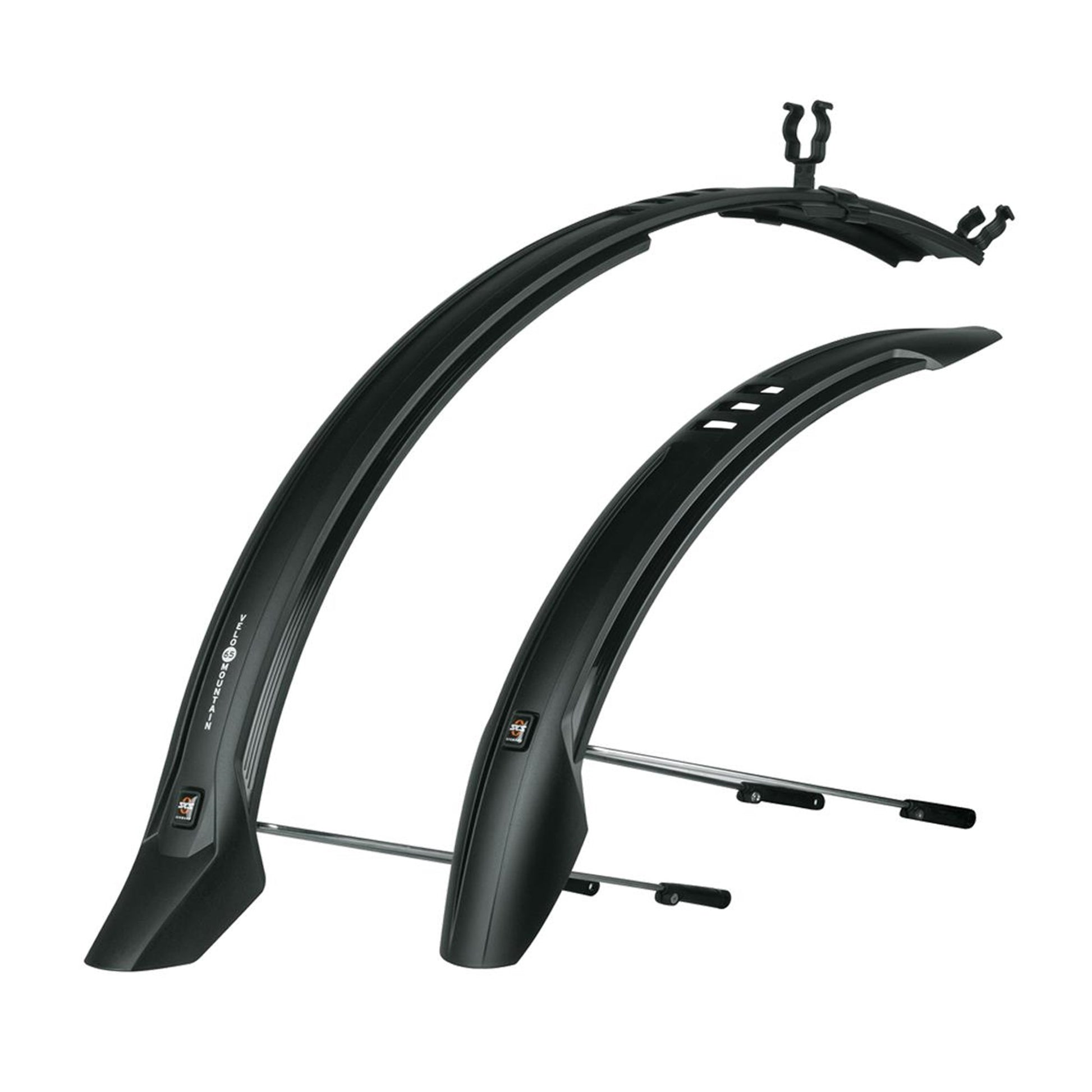 SKS VELO 65MM MOUNTAIN MUDGUARD SET WITH U-STAYS