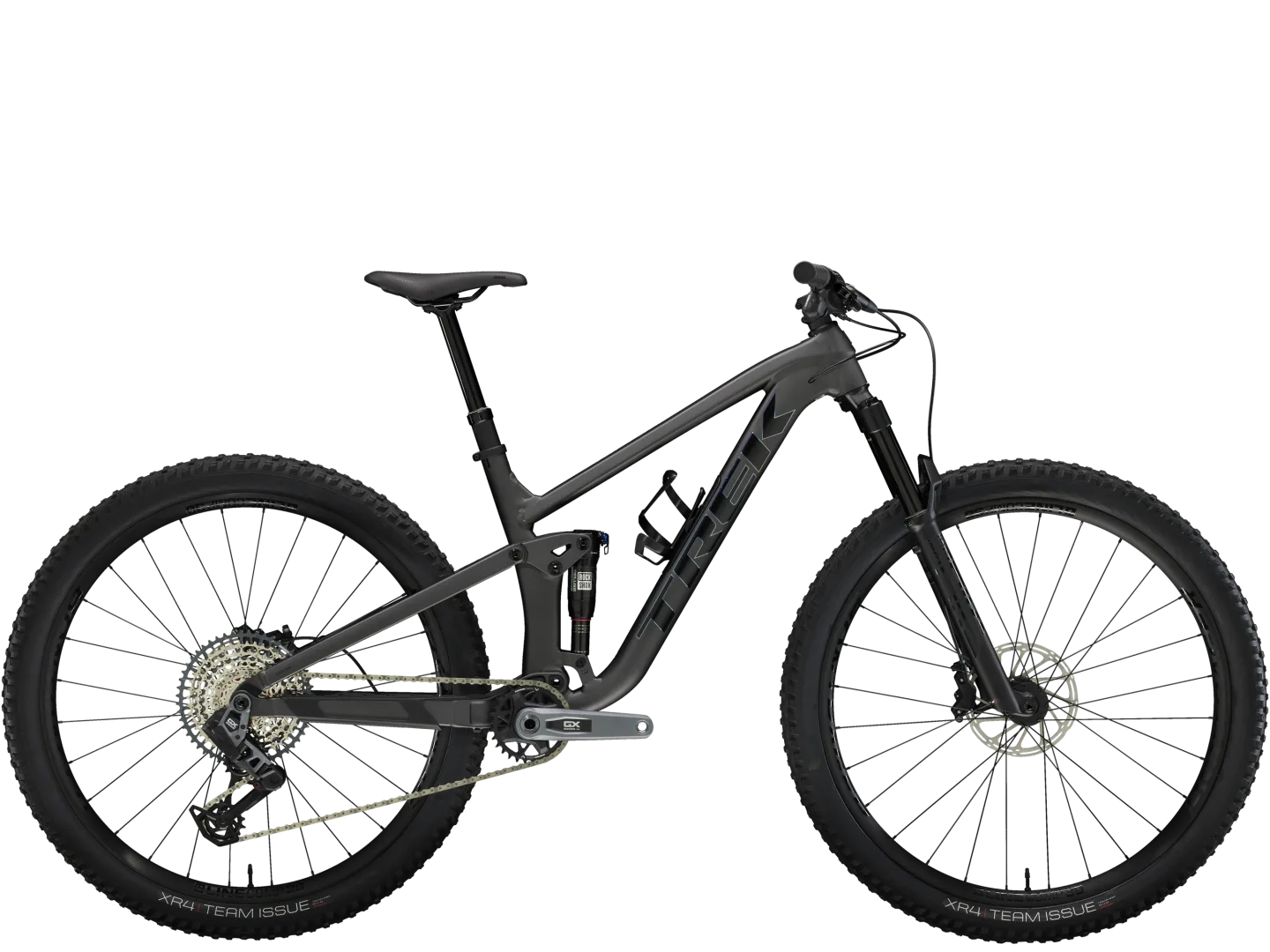 TREK TOP FUEL 8 GX AXS T-TYPE MTB BIKE 2024 MATTE DNISTER BLACK