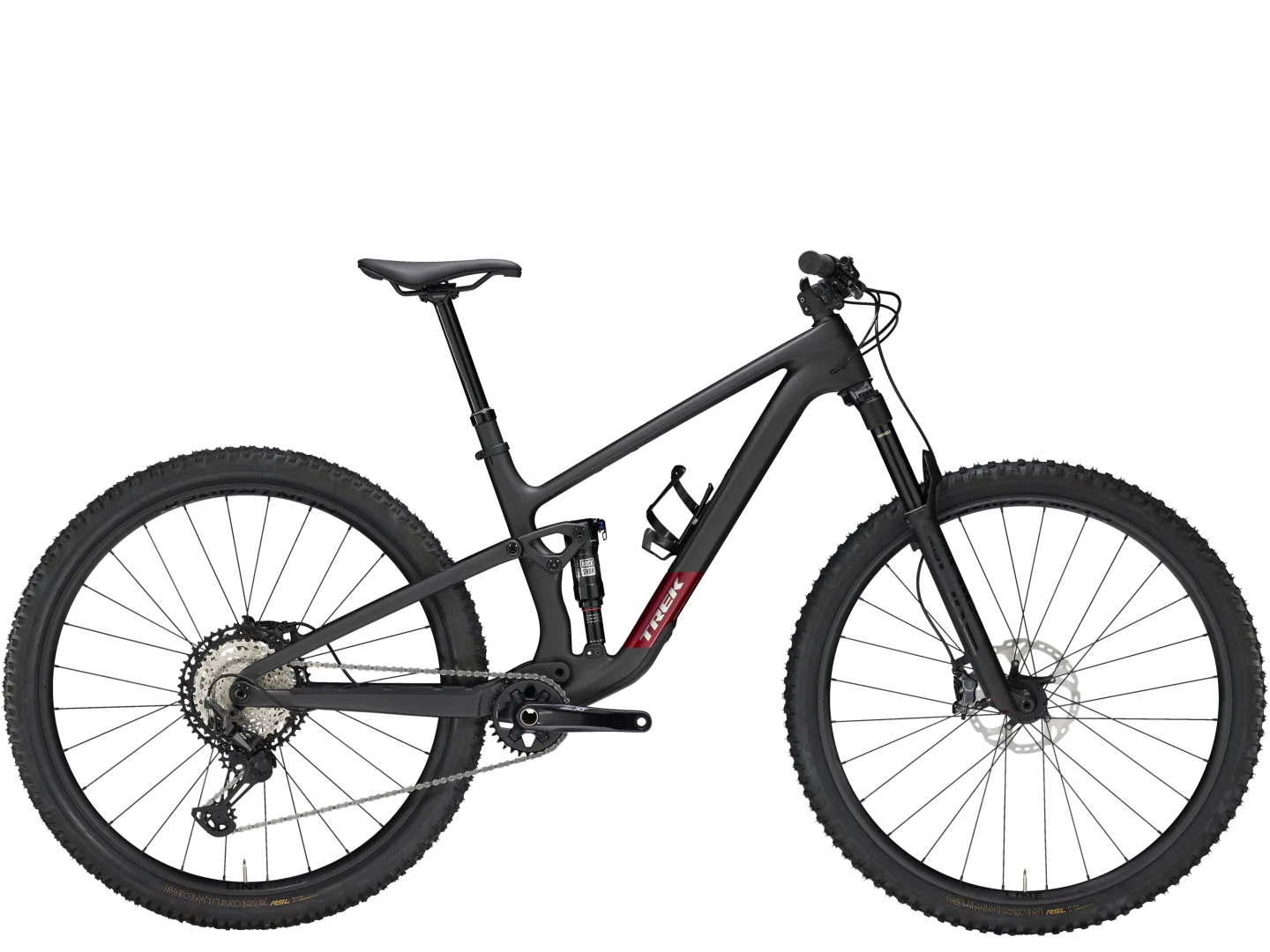 TREK TOP FUEL 9.8 XT GEN 4 MTB BIKE 2025 MATTE DARK WEB