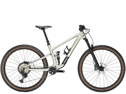 TREK TOP FUEL 9.8 XT GEN 4 MTB BIKE 2025 LUNAR SILVER