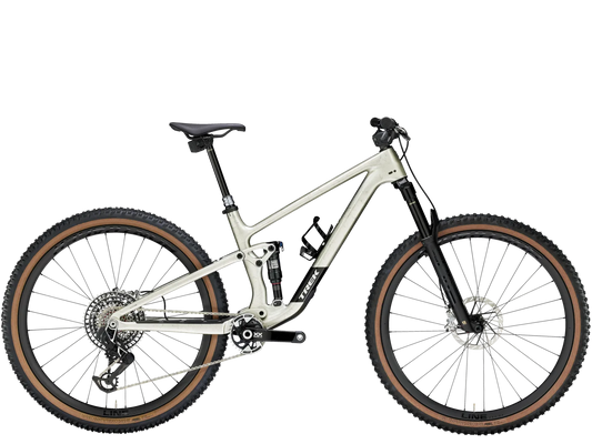 TREK TOP FUEL 9.9 XX AXS GEN 4 MTB BIKE 2025 LUNAR SILVER