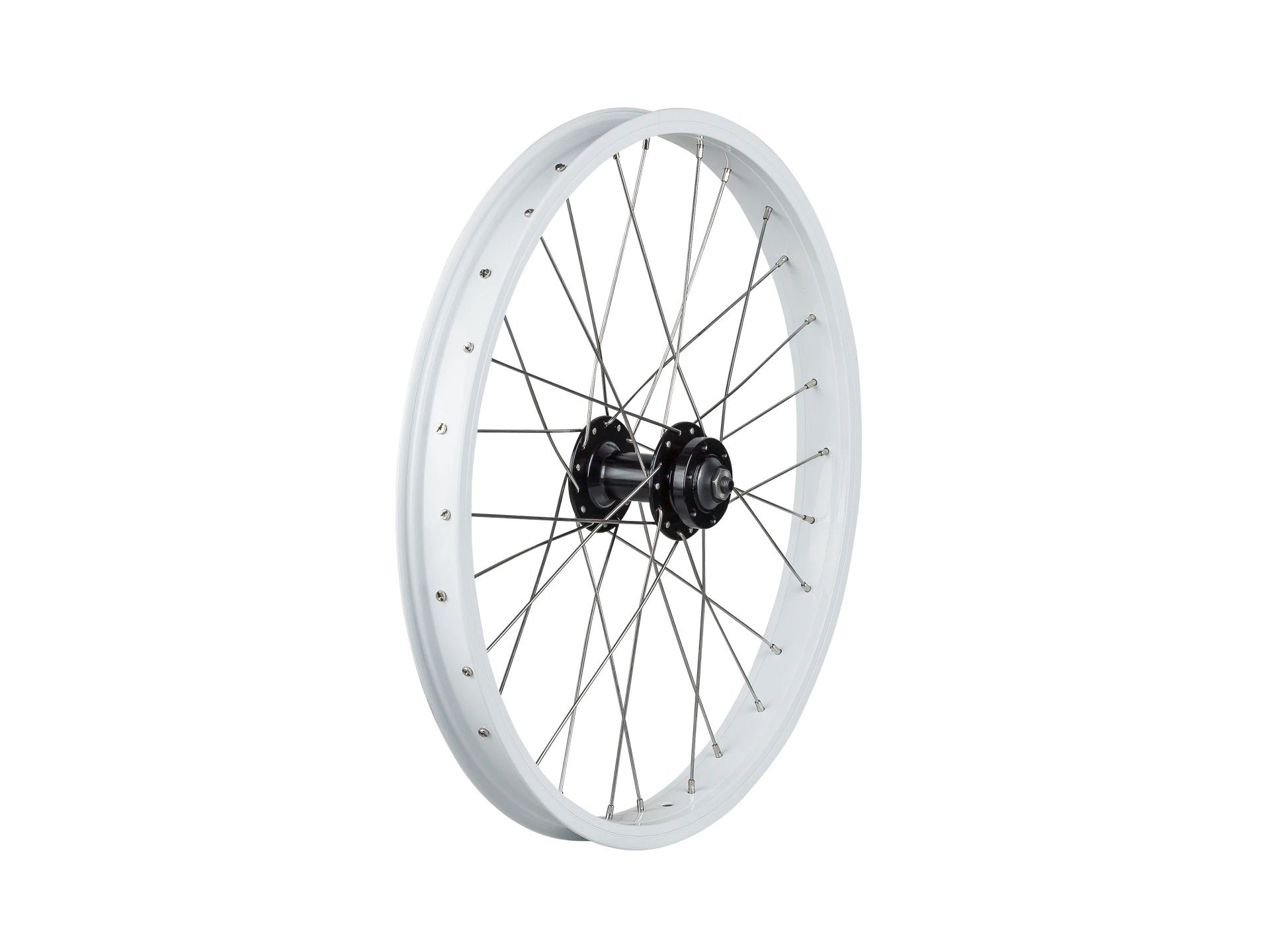 TREK ROSCOE 20" BOOST MTB DISC FRONT WHEEL WHITE