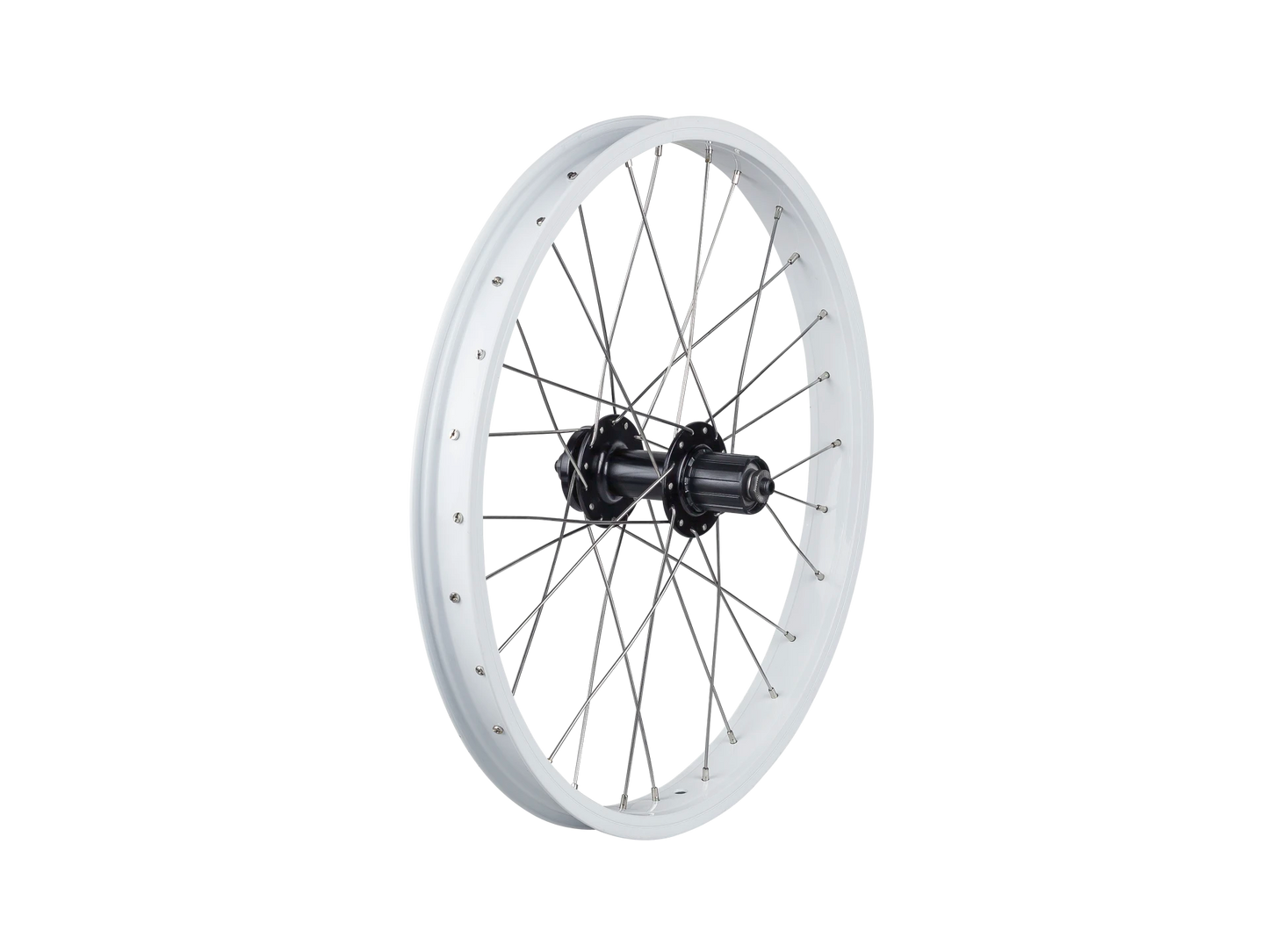 TREK ROSCOE 20" BOOST MTB DISC REAR WHEEL WHITE