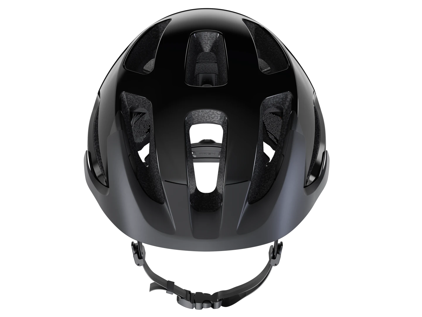 TREK SOLSTICE BIKE HELMET GLOSS BLACK