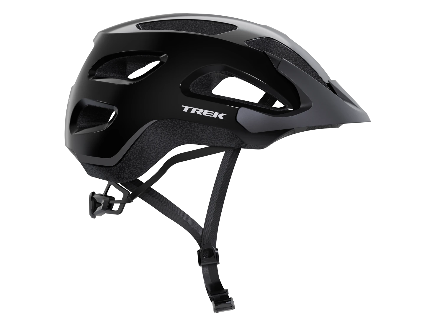 TREK SOLSTICE BIKE HELMET GLOSS BLACK