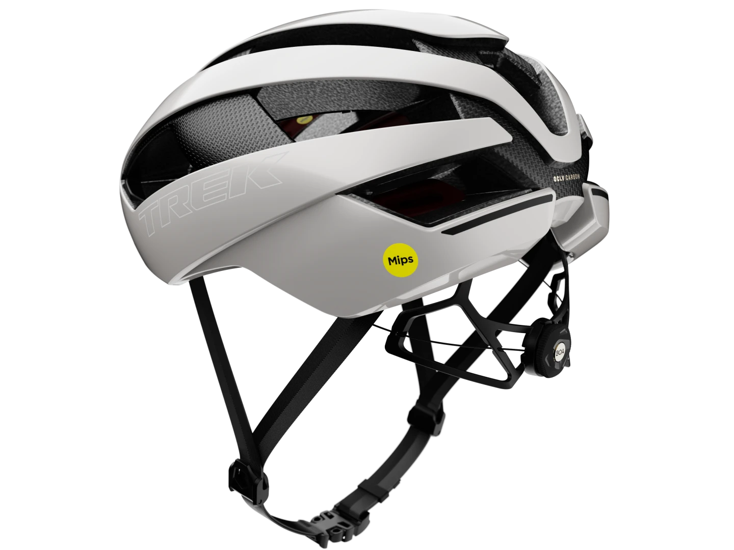 BONTRAGER VELOCIS MIPS ROAD HELMET GLOSS CRYSTAL WHITE