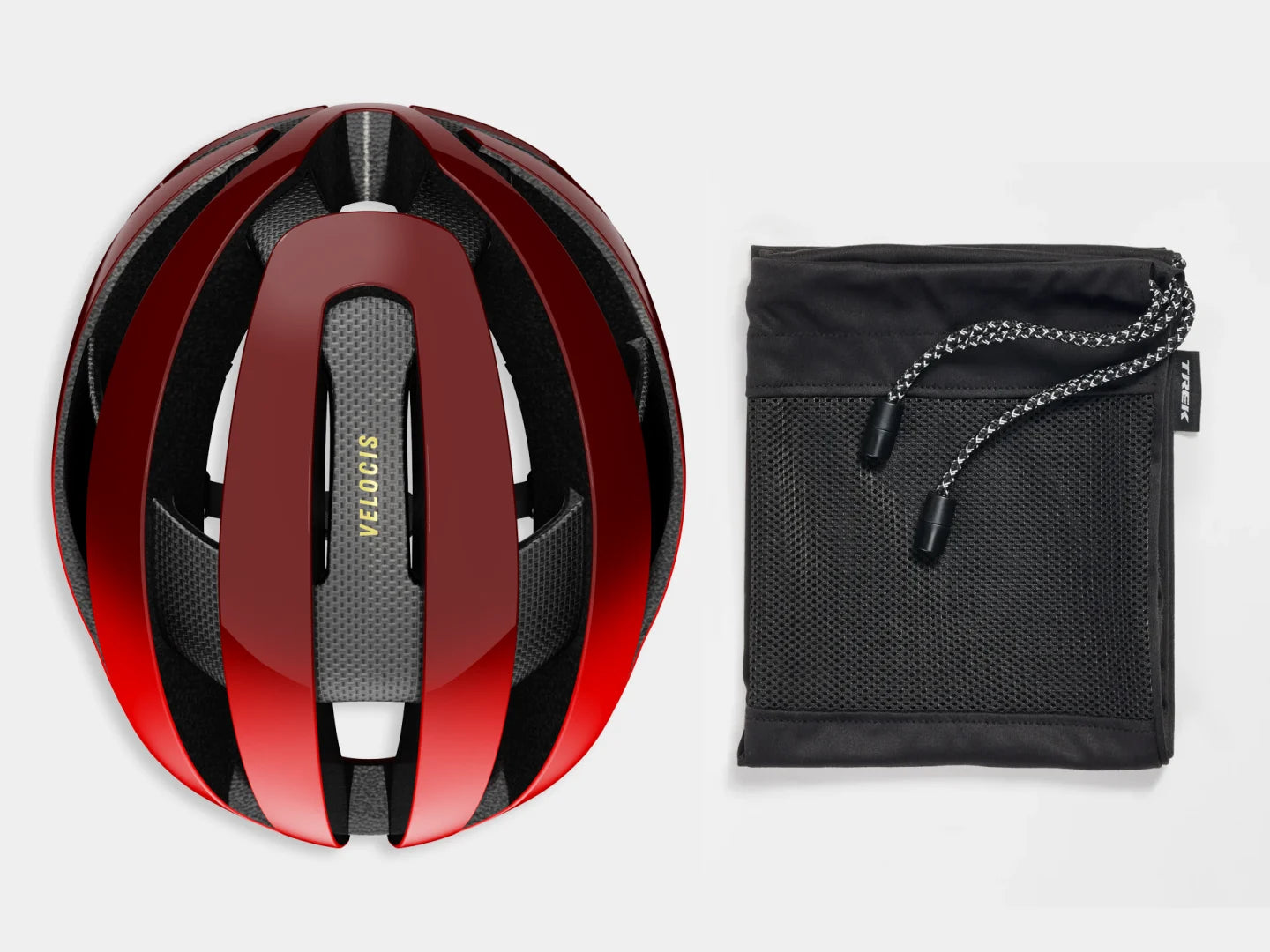 BONTRAGER VELOCIS MIPS ROAD HELMET GLOSS VIPER RED/COBRA BLOOD