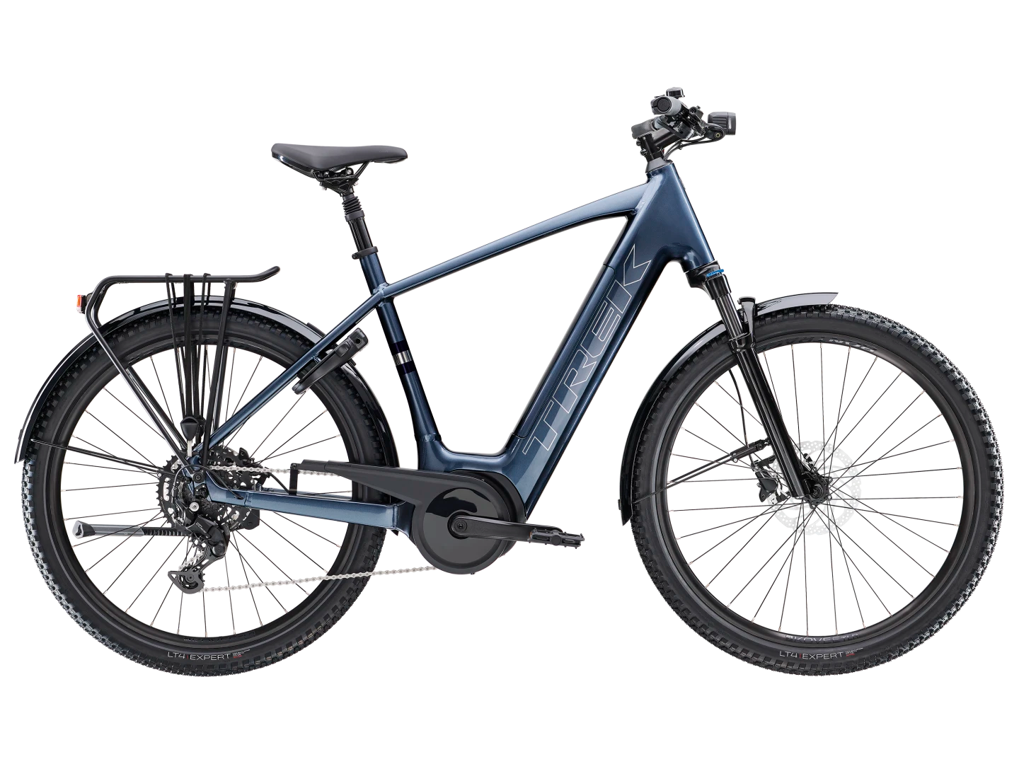 TREK VERVE+ 4 400WH ELECTRIC HYBRID BIKE 2025 GALACTIC GREY