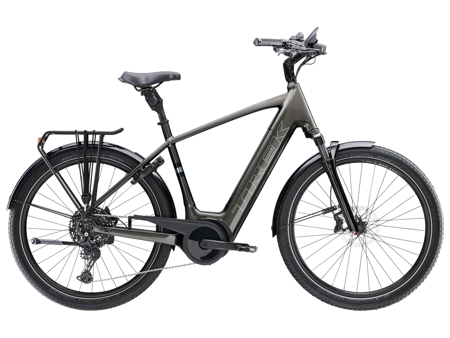 TREK VERVE+ 5 725WH ELECTRIC HYBRID BIKE 2025 MERCURY