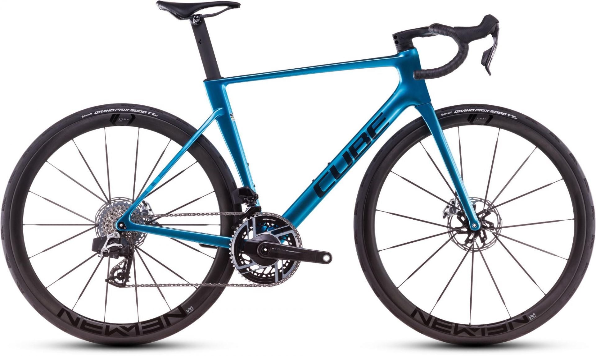 CUBE LITENING AIR C:68X SLX ROAD BIKE 2025 CHROMEBLUE' N 'CARBON