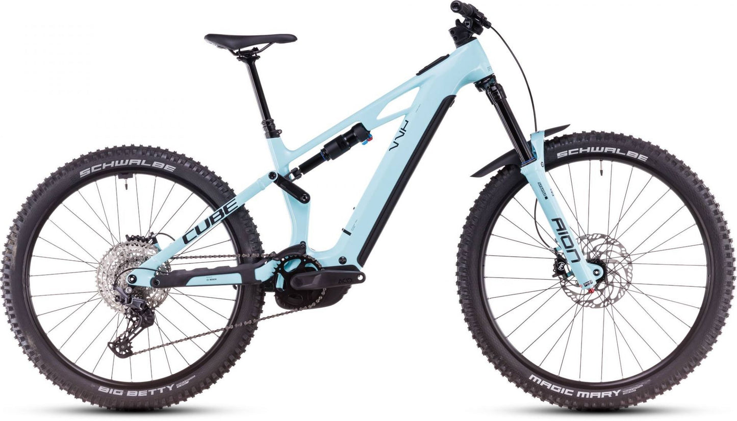 CUBE STEREO HYBRID ONE77 HPC RACE 800 eMTB BIKE 2025 DAZZLE' N 'BLACK