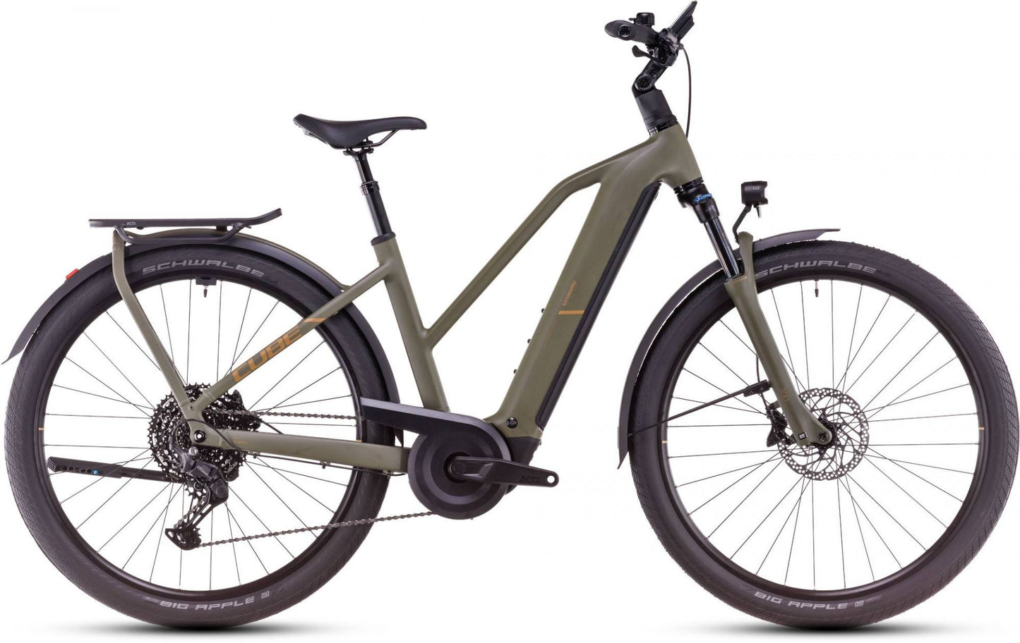 CUBE KATHMANDU HYBRID PRO 800 LADY eBIKE 2025 DUSTYOLIVE´ N ´GOLD