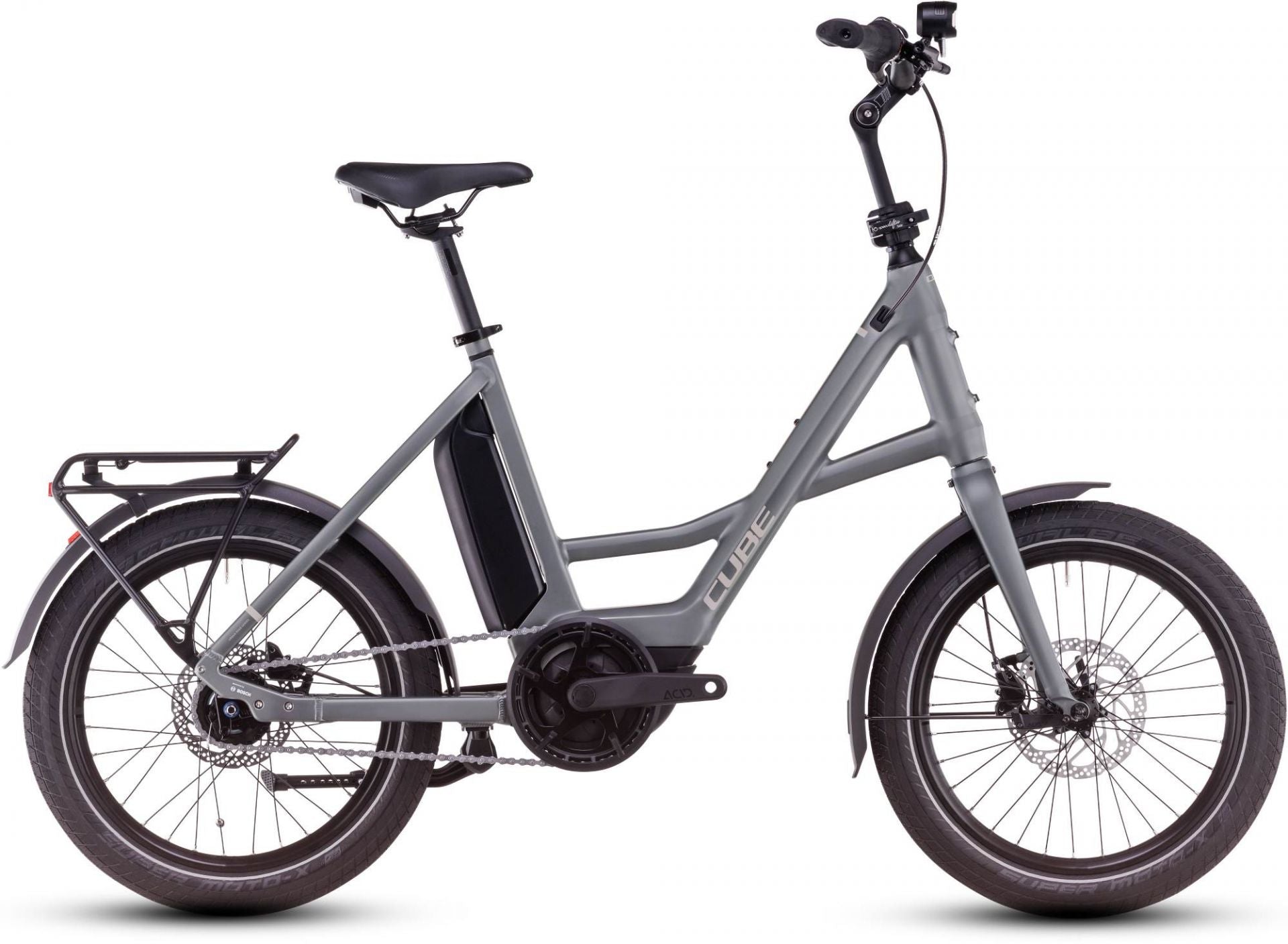 CUBE COMPACT HYBRID COMFORT 500 URBAN eBIKE 2025 FLASHGREY' N 'SMOKE