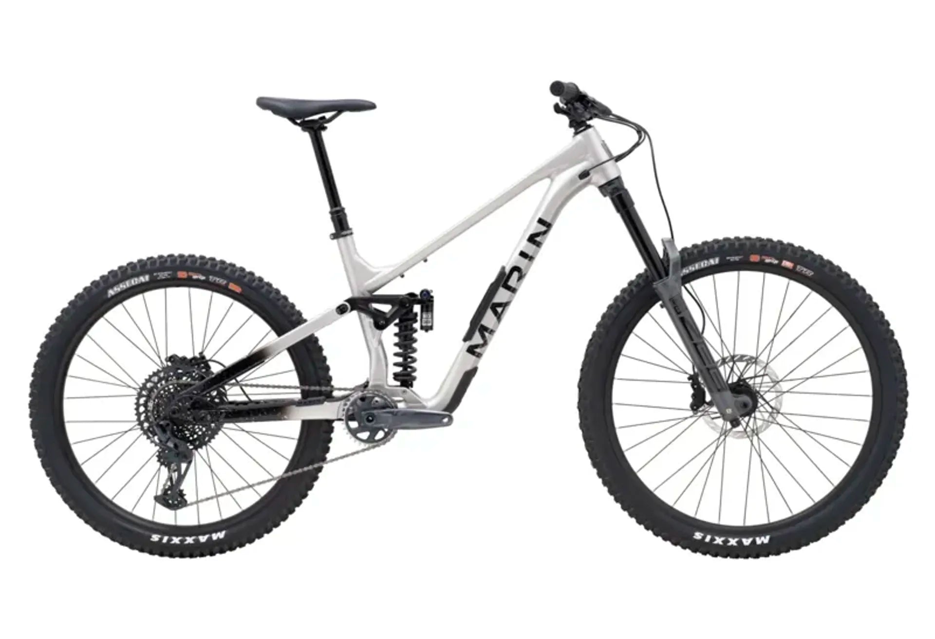 MARIN ALPINE TRAIL XR FULL SUSPENSION MTB BIKE 2025 SILVER/BLACK