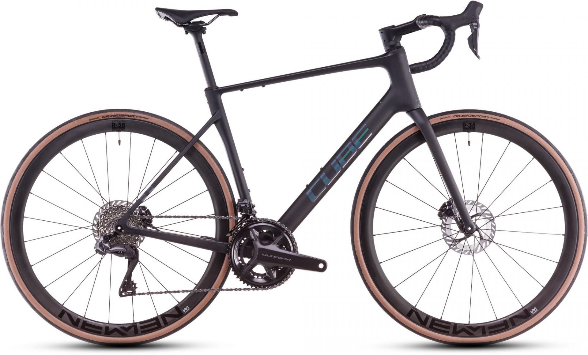 CUBE ATTAIN C:62 SLT ROAD BIKE 2025 CARBON' N 'RAINBOW