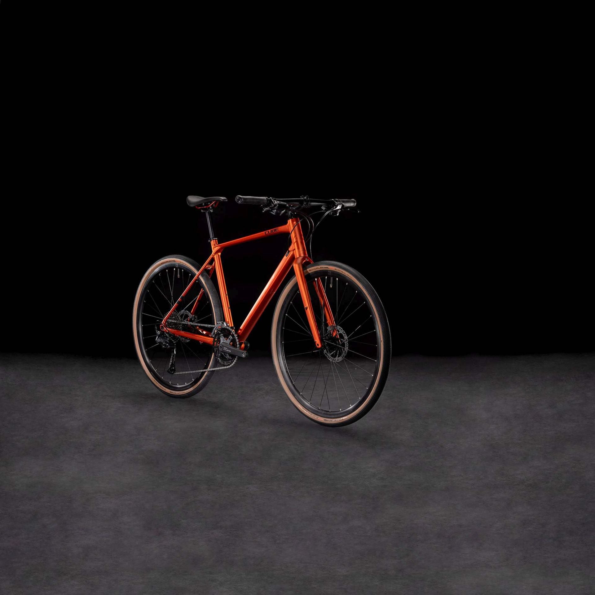 CUBE NULANE PRO GRAVEL BIKE 2025 FIREORANGE' N 'BLACK