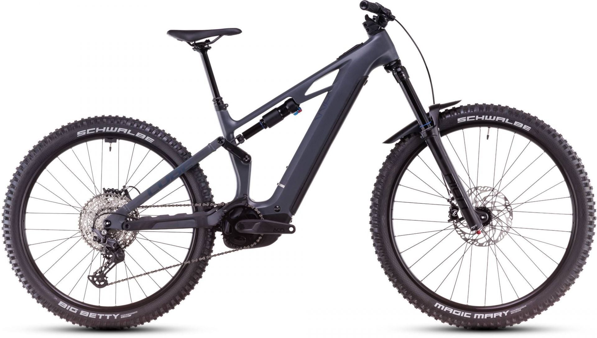 CUBE STEREO HYBRID ONE77 HPC RACE 800 eMTB BIKE 2025 SLAPGREY' N 'PRISM