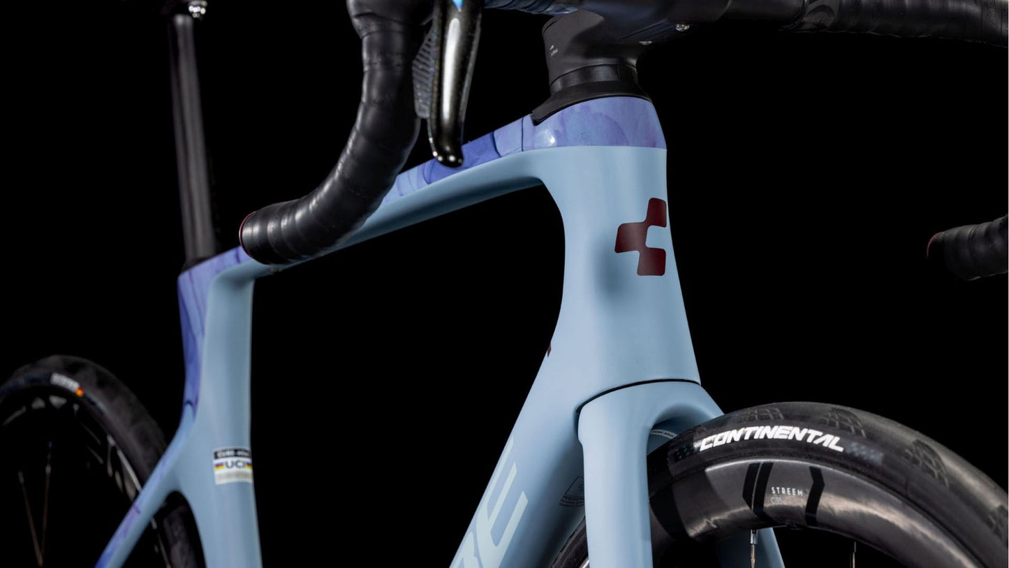 CUBE AGREE C:62 SLX ROAD BIKE 2025 PIGEONBLUE' N 'ART