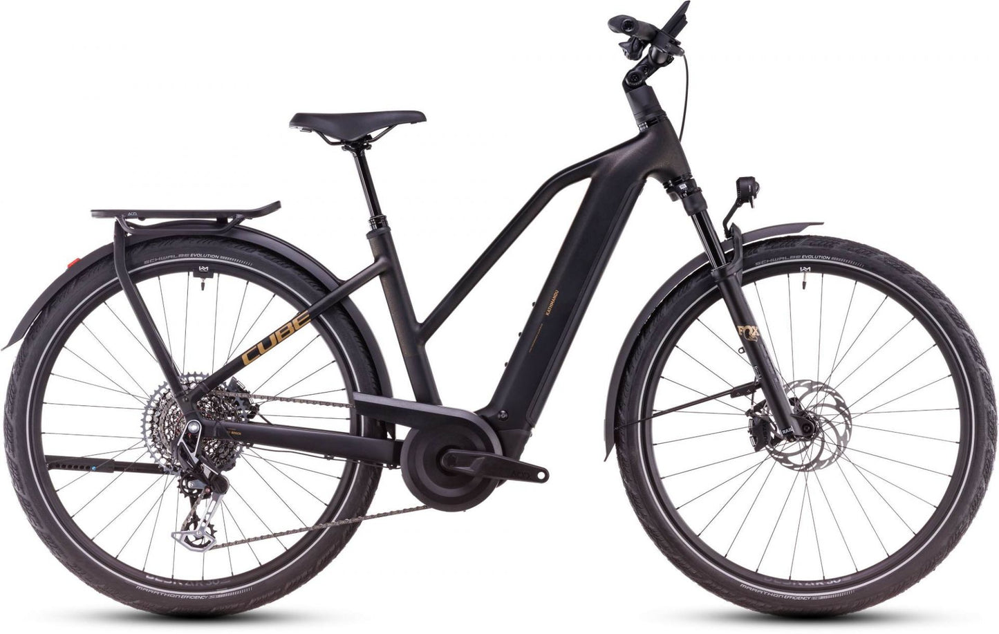 CUBE KATHMANDU HYBRID SLT 800 LADY eBIKE 2025 GOLDDUST´ N ´BLACK