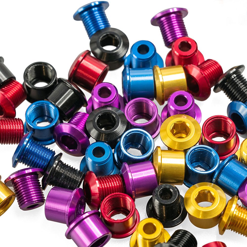 I.D. ALLOY SINGLE CHAINRING BOLTS