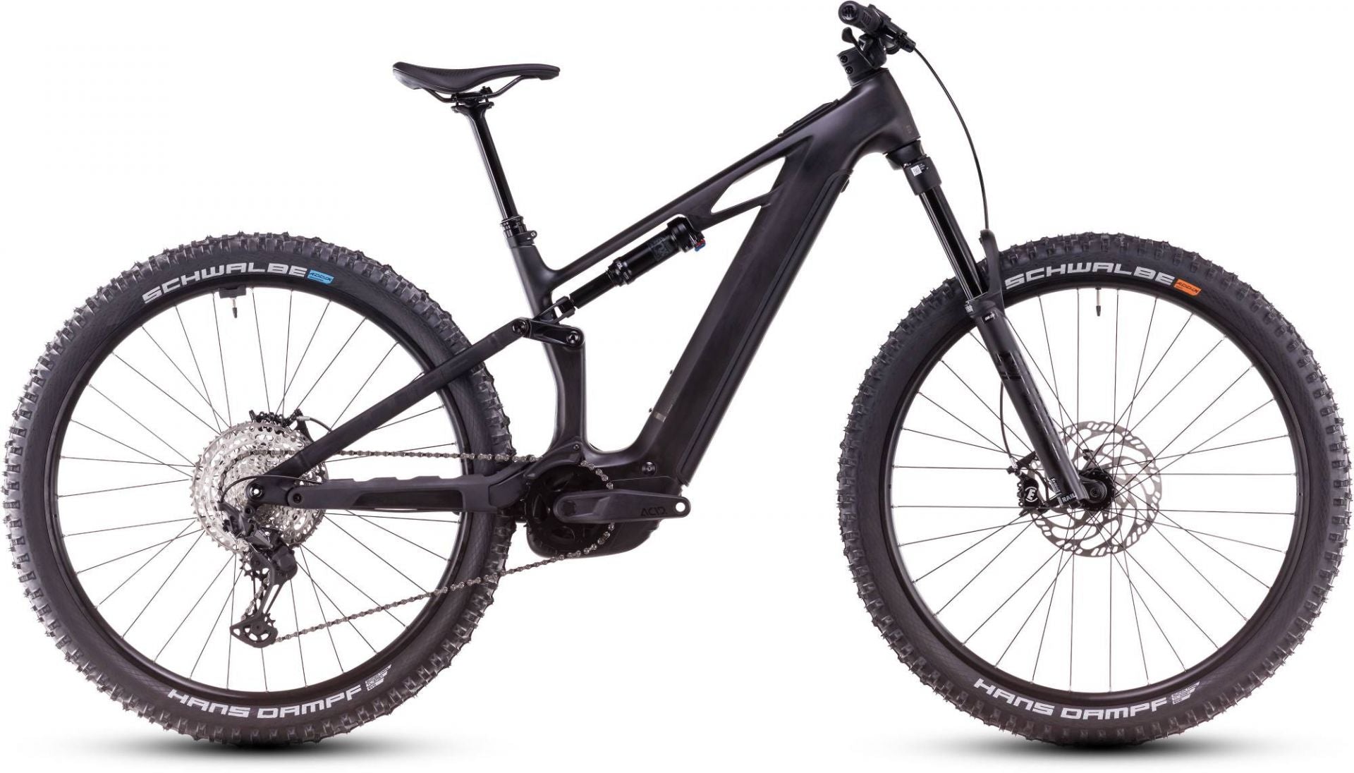 CUBE STEREO HYBRID ONE44 HPC RACE 800 eMTB BIKE 2025 BLACKLINE