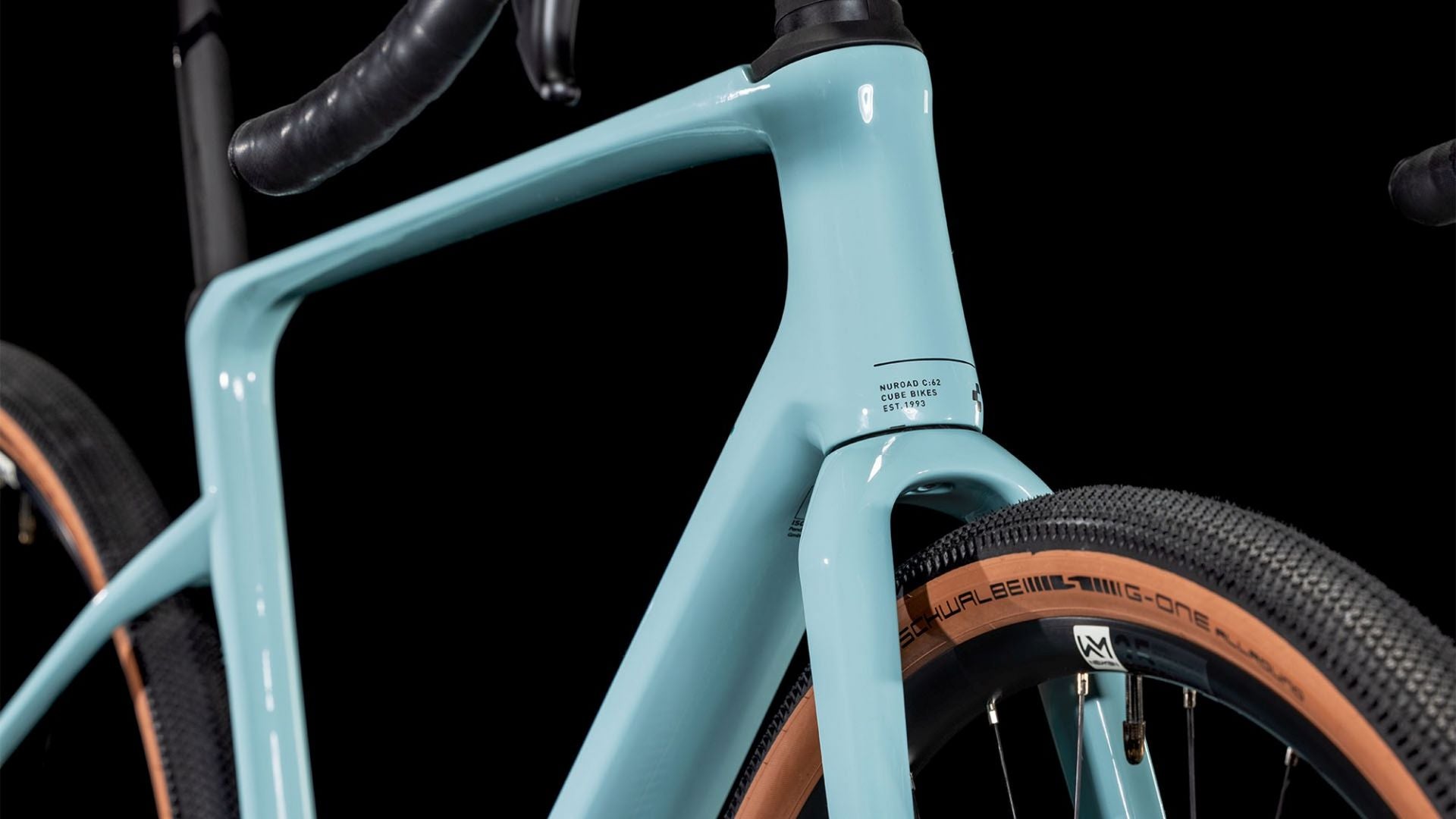 CUBE NUROAD C:62 ONE GRAVEL BIKE 2025 TEALGREY' N 'BLACK