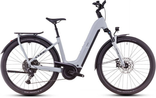 CUBE KATHMANDU HYBRID EX 800 EASY ENTRY eBIKE 2025 HAZE´ N ´BLACK