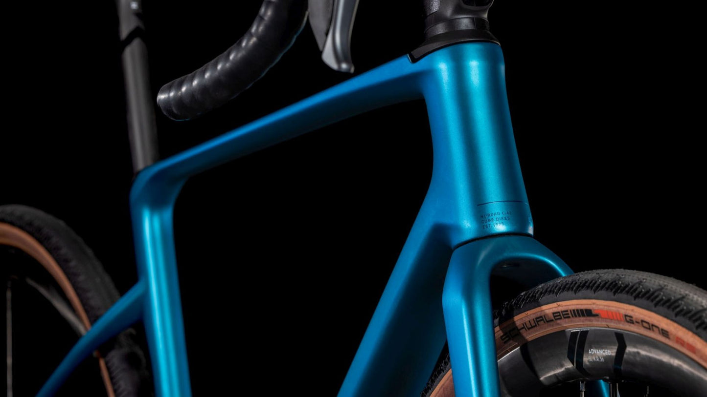 CUBE NUROAD C:62 RACE GRAVEL BIKE 2025 MINERALTEAL' N 'BLUE