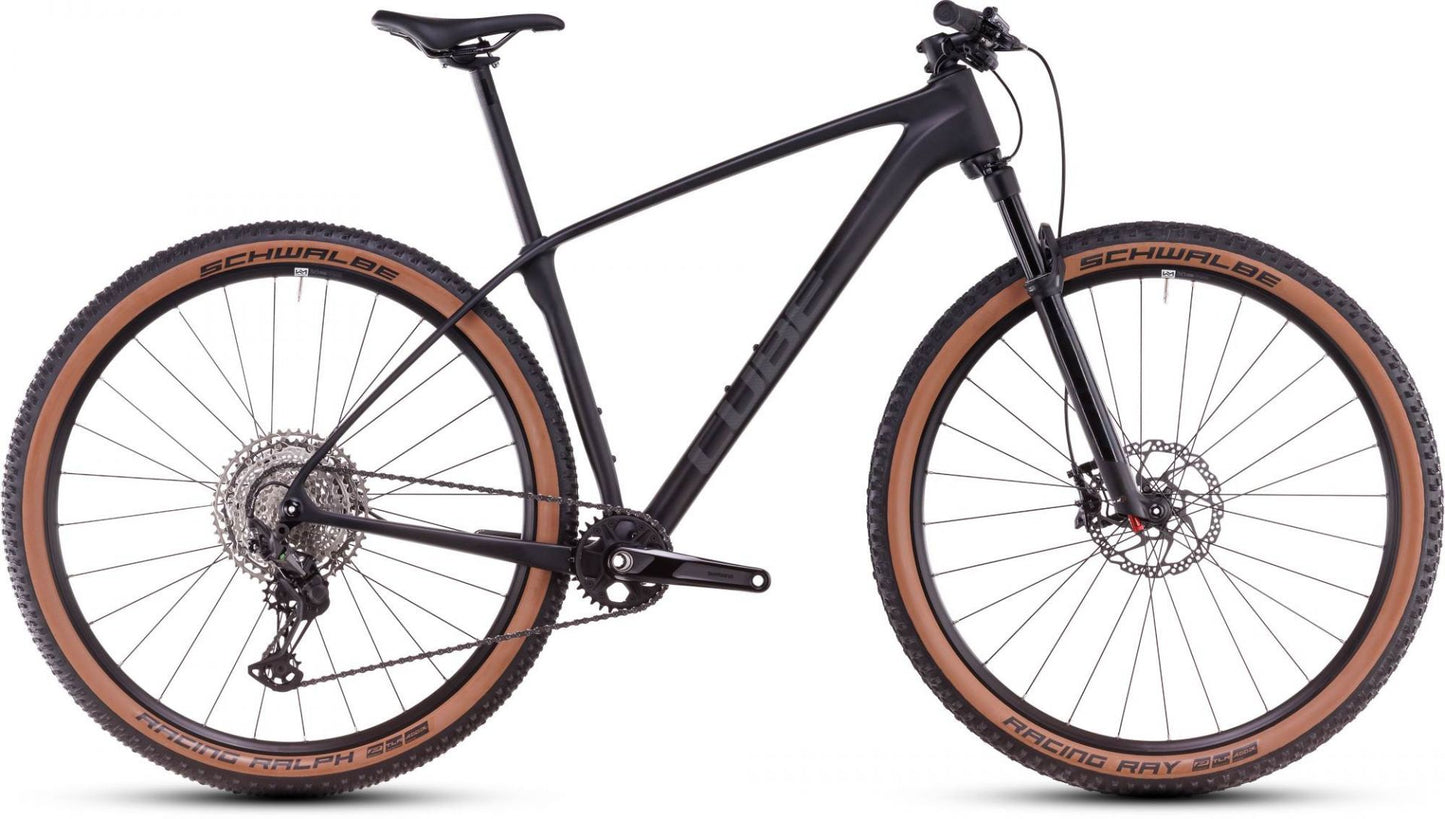 CUBE REACTION C:62 PRO HARDTAIL MTB BIKE 2025 BLACKLINE