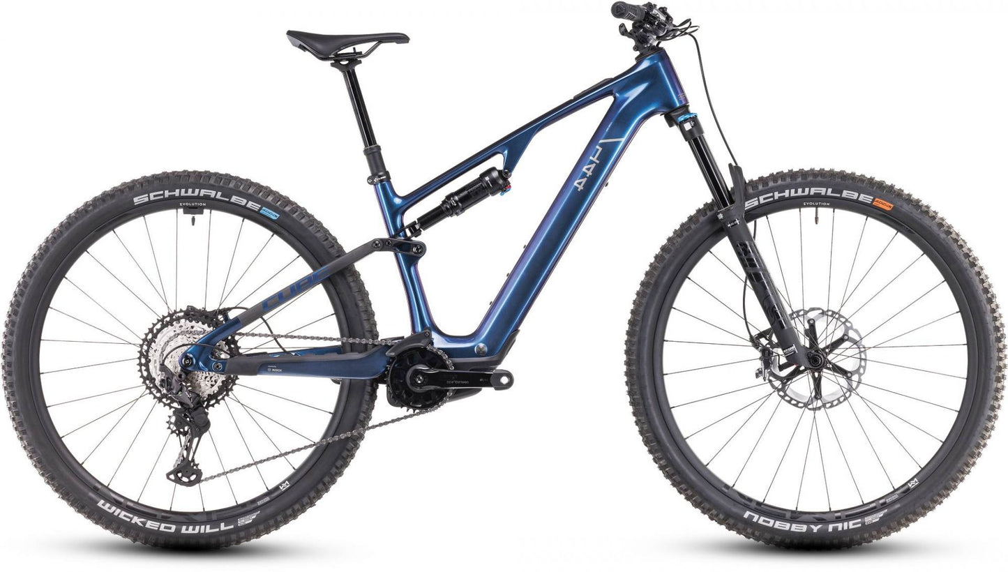 CUBE AMS HYBRID ONE44 C:68X SLX 400X 29 eMTB BIKE 2025 DEEPCOBALT' N 'BLACK