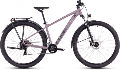 CUBE AIM ONE ALLROAD HARDTAIL MTB BIKE 2025 GREYISHLILAC' N 'REFLECT