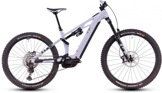 CUBE STEREO HYBRID ONE77 HPC SLX 800 eMTB BIKE 2025 CYCLAMEN' N 'BLACK