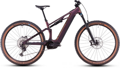 CUBE STEREO HYBRID ONE44 HPC SLX 800 eMTB BIKE 2025 MOLOTOV' N 'BLACK