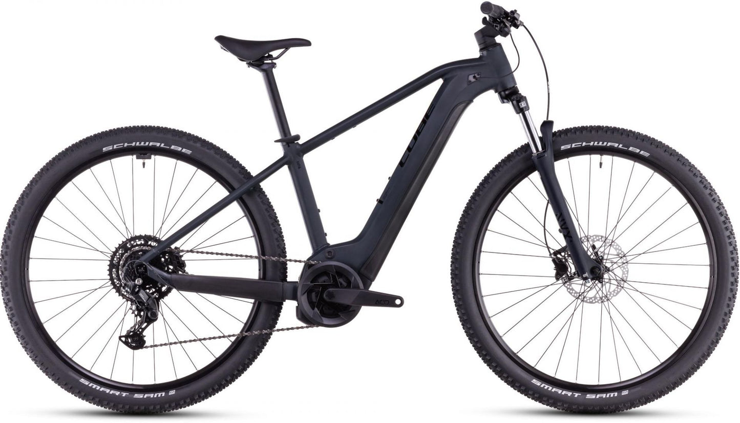 CUBE REACTION HYBRID PERFORMANCE 625 eMTB BIKE 2025 NIGHT' N 'BLACK