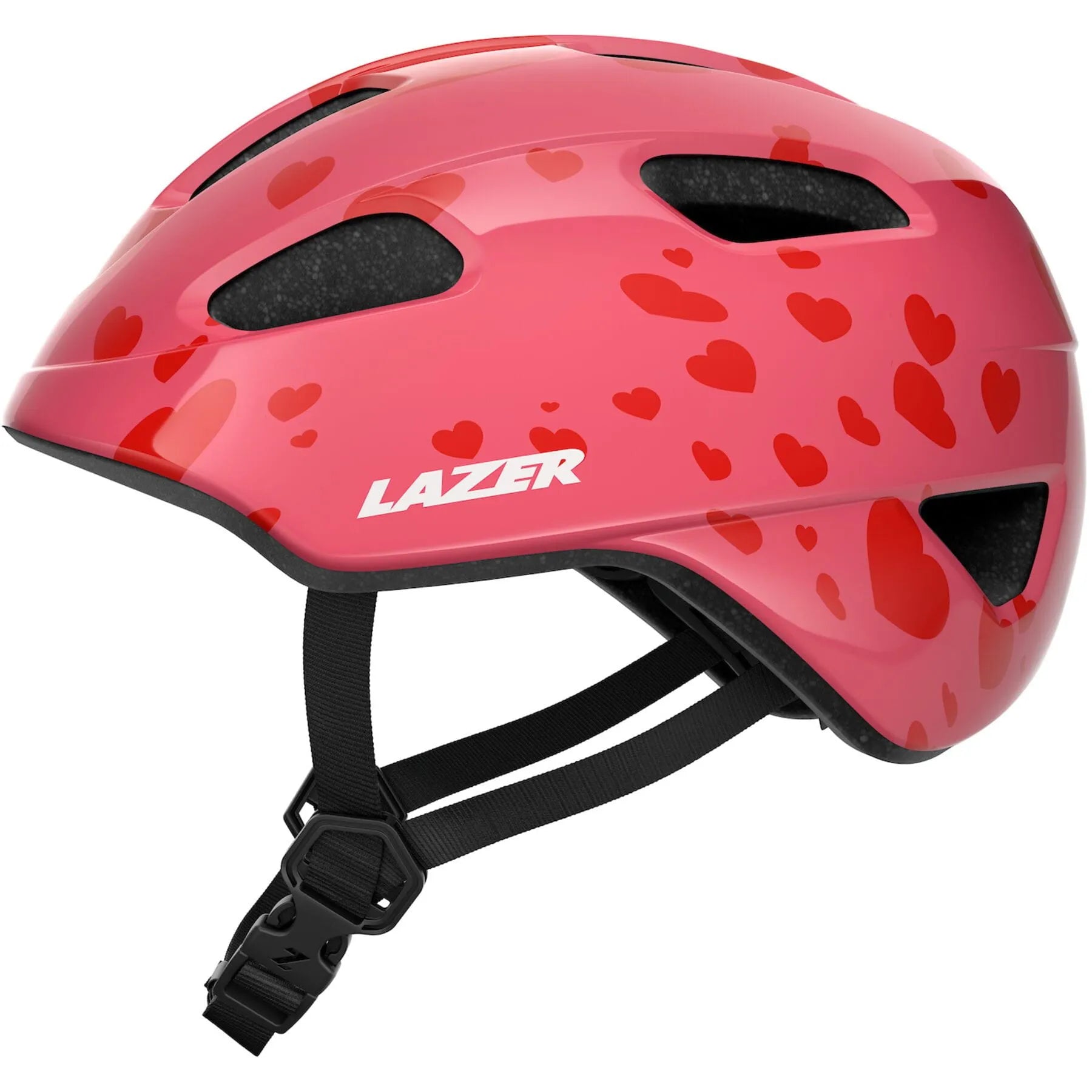 LAZER NUTZ KINETICORE UNI-YOUTH HELMET LITTLE HEARTS